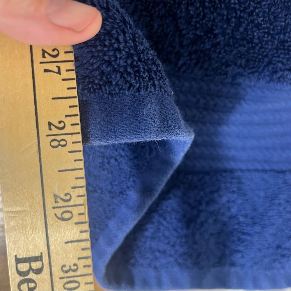 Ralph Lauren Deep Blue Cotton Towel lot of 2